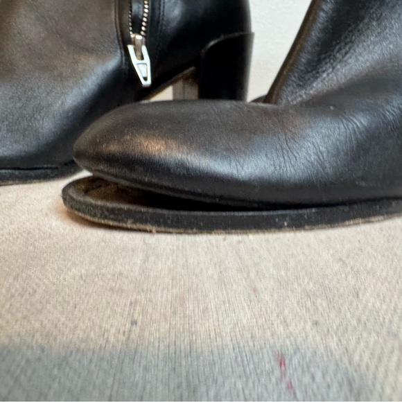 Alexander Wang Leather Ankle Boots - Picture 3 of 12